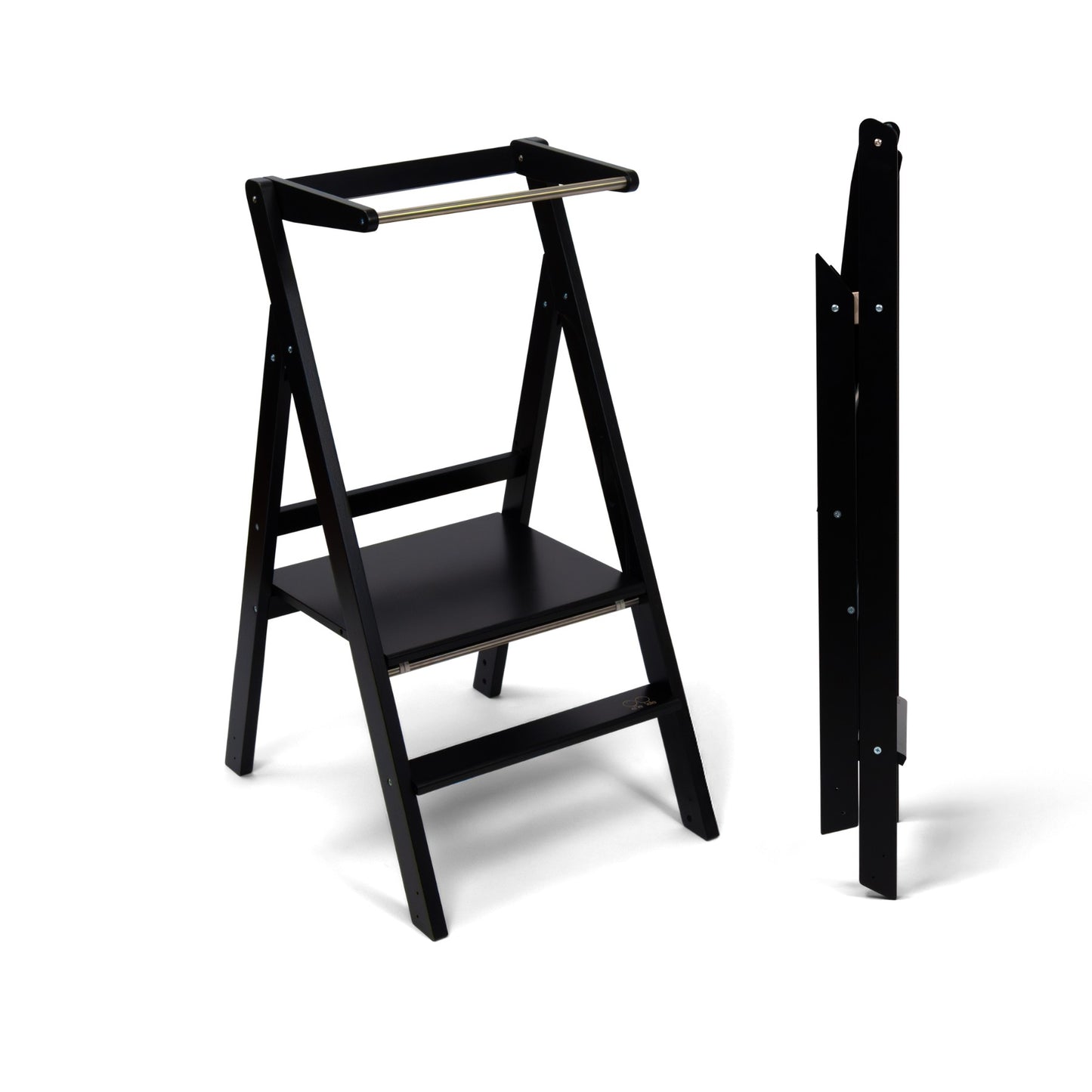 STEP'n'FOLD Foldable Helper Tower - Black